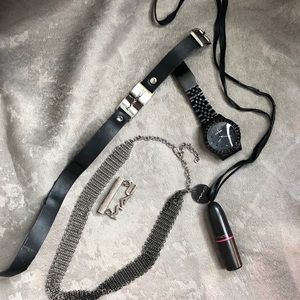 MAC cosmetics jewelry set.